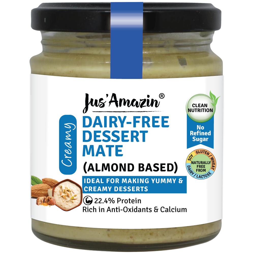 
                  
                    Jus Amazin Dairy-Free Dessert Mate (Almond Based), 200g
                  
                