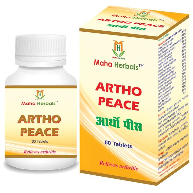 Maha Herbals Artho Peace Tablets (60 Tablets)