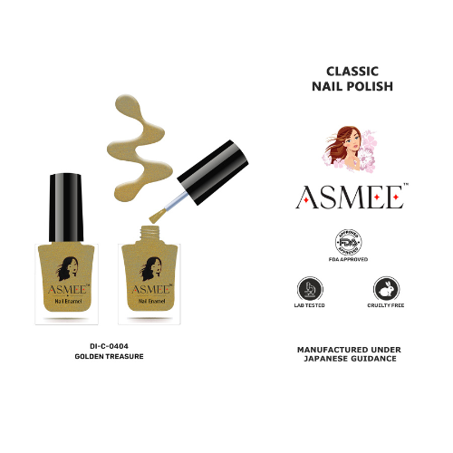 
                  
                    Golden Treasure - Asmee Classic Nail Polish
                  
                