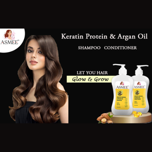 
                  
                    Asmee Keratin Protein & Argan Oil Conditioner (250ml)
                  
                