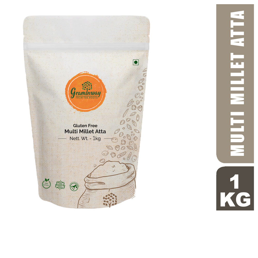 
                  
                    Graminway Gluten Free Multi Millet Atta (1Kg)
                  
                