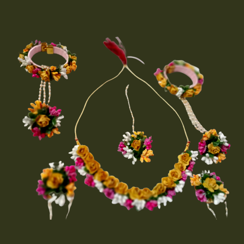 
                  
                    Haldi Jewellery Set
                  
                