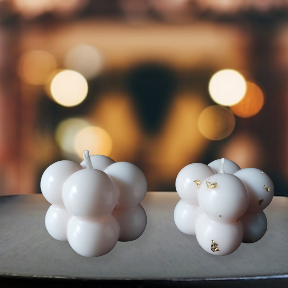 
                  
                    Cube Soy Wax Bubble Candle (Set of 2)
                  
                