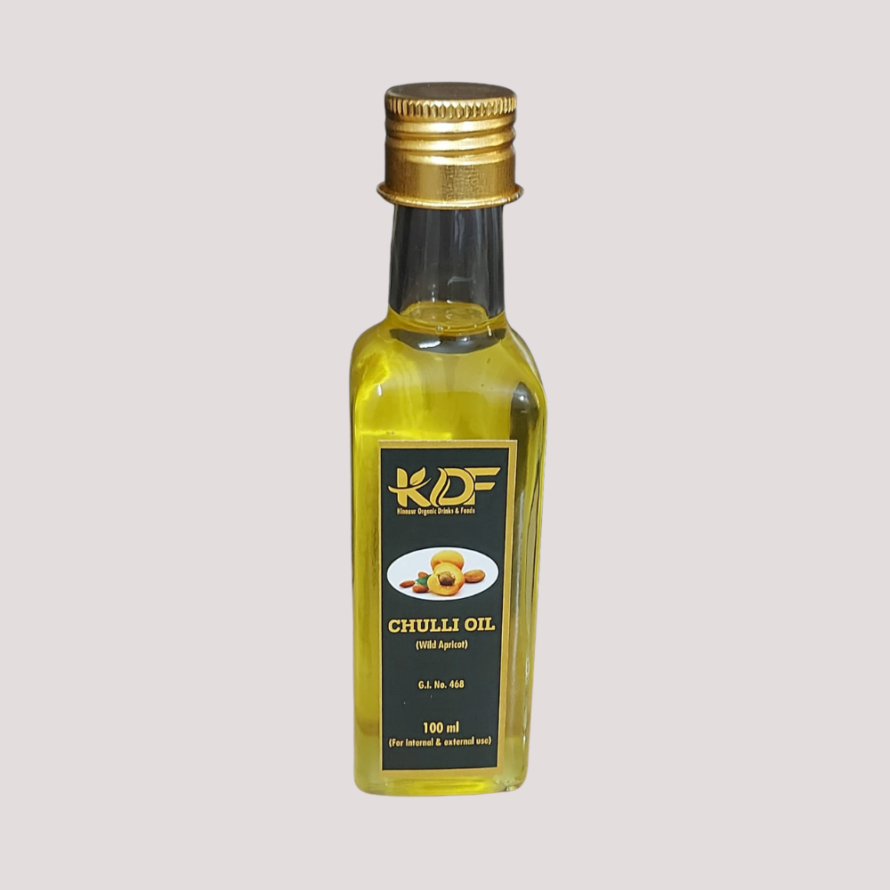 Kinnaur Organic Chulli Oil - Wild Apricot Oil (100ml)