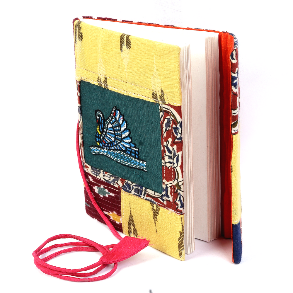
                  
                    Indha Handmade Recycle Paper Patchwork Folding Diary
                  
                