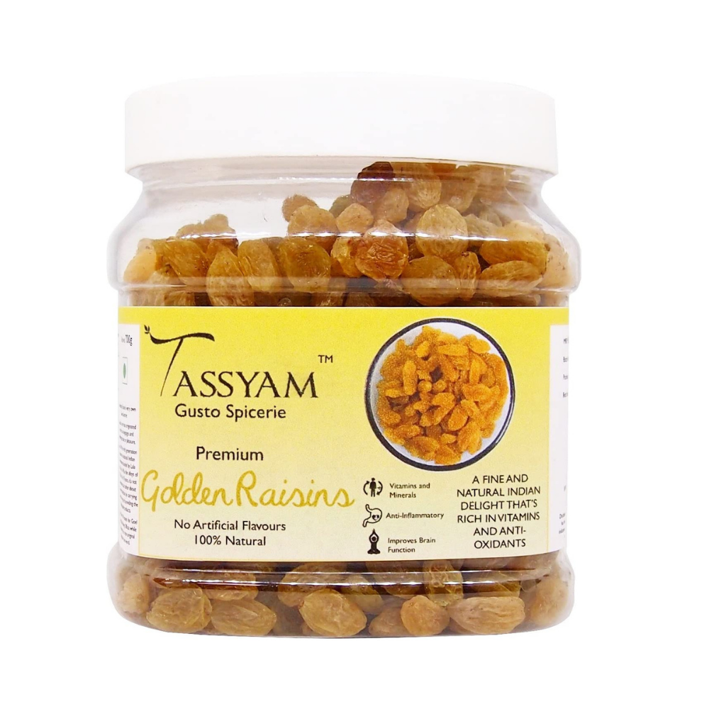 
                  
                    Tassyam Golden Raisins (700g)
                  
                