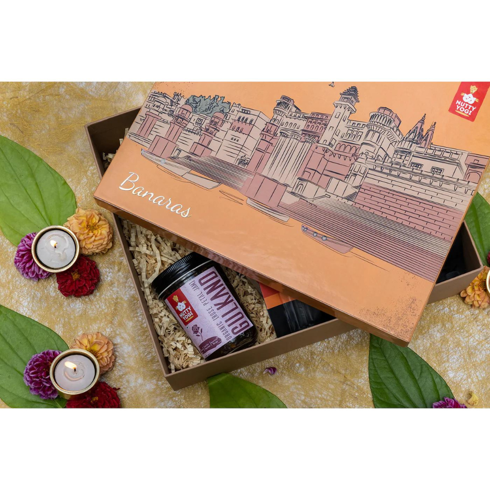 
                  
                    Nutty Yogi Banaras Heritage Gift Box (1kg)
                  
                
