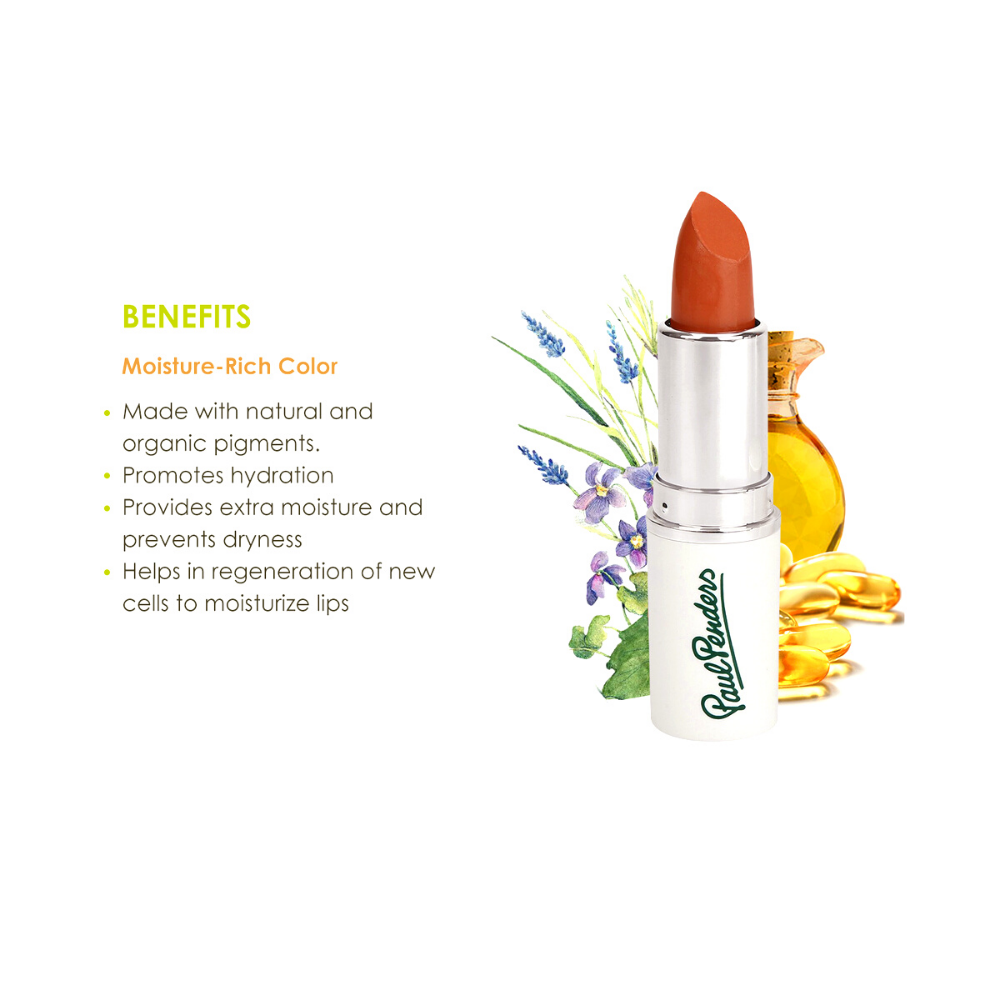 
                  
                    Paul Penders Handmade Natural Cream Lipstick (Maple) - 4g
                  
                