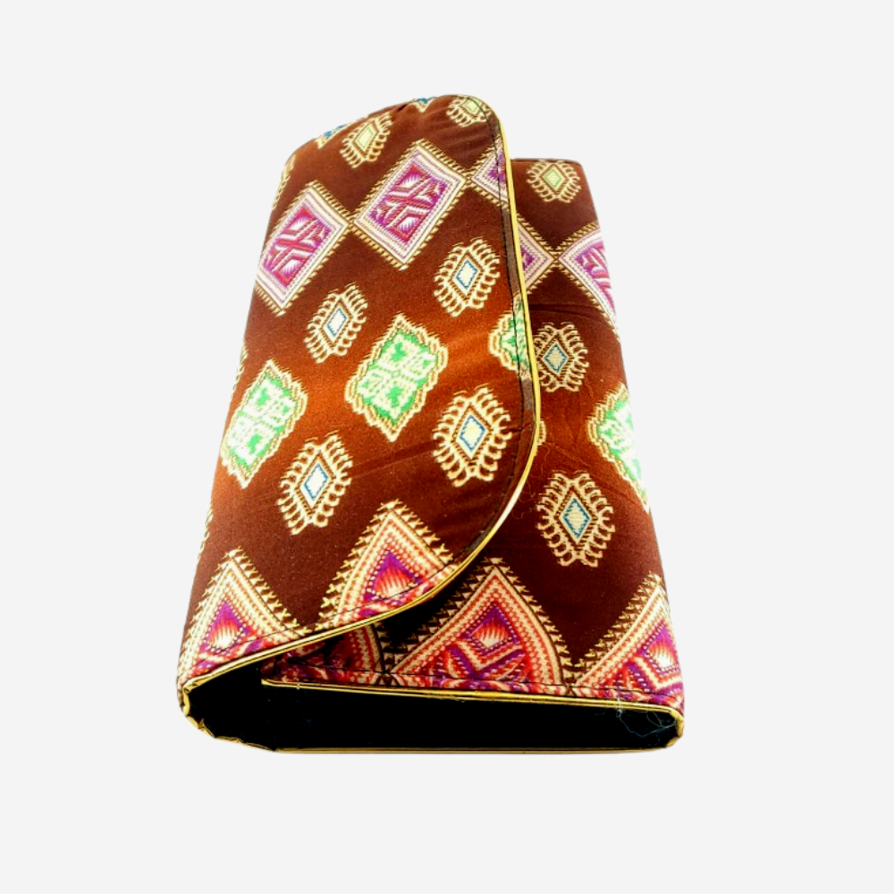
                  
                    Elegant Handmade Faux Silk Clutch Bag
                  
                