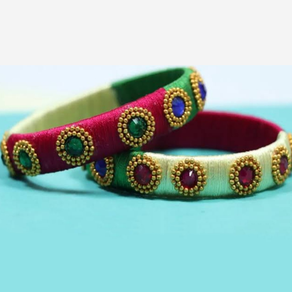 Thread Bangles (Set of 2)