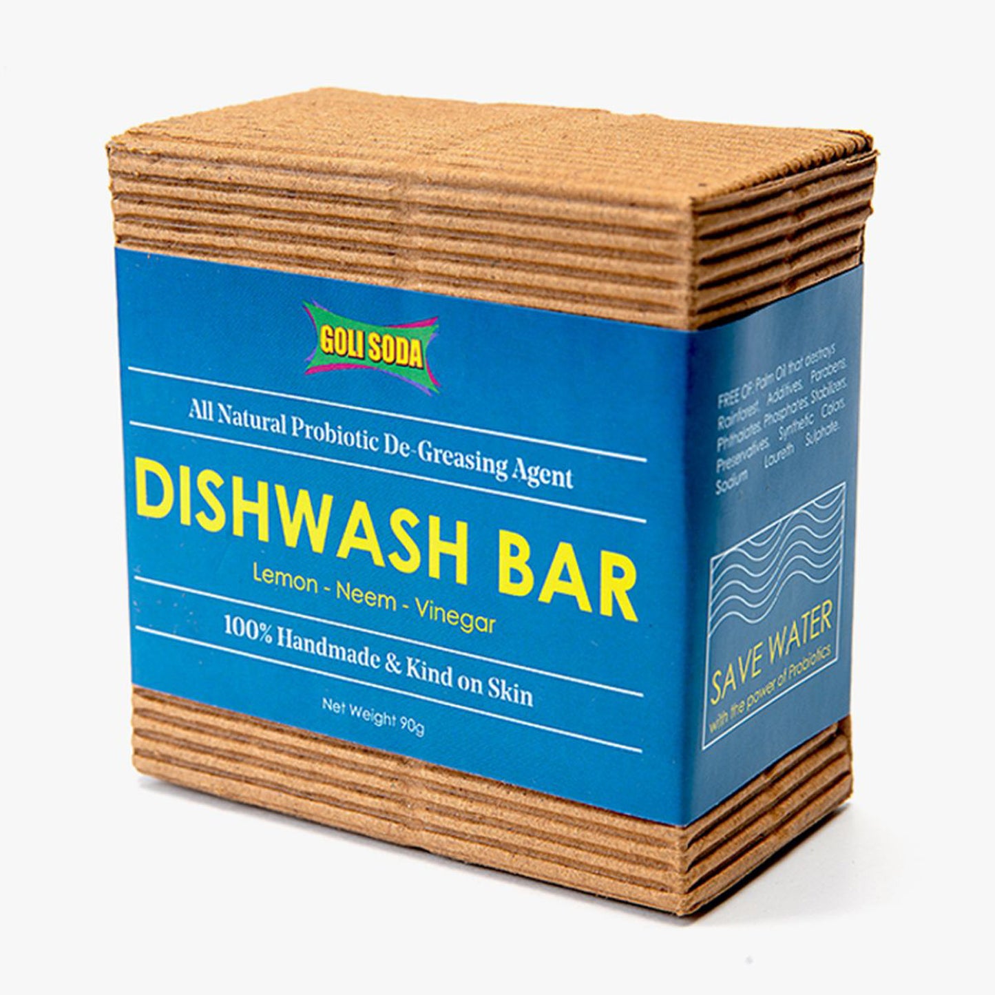 
                  
                    Goli Soda All Natural Probiotics Dish Wash Bar (90g)
                  
                