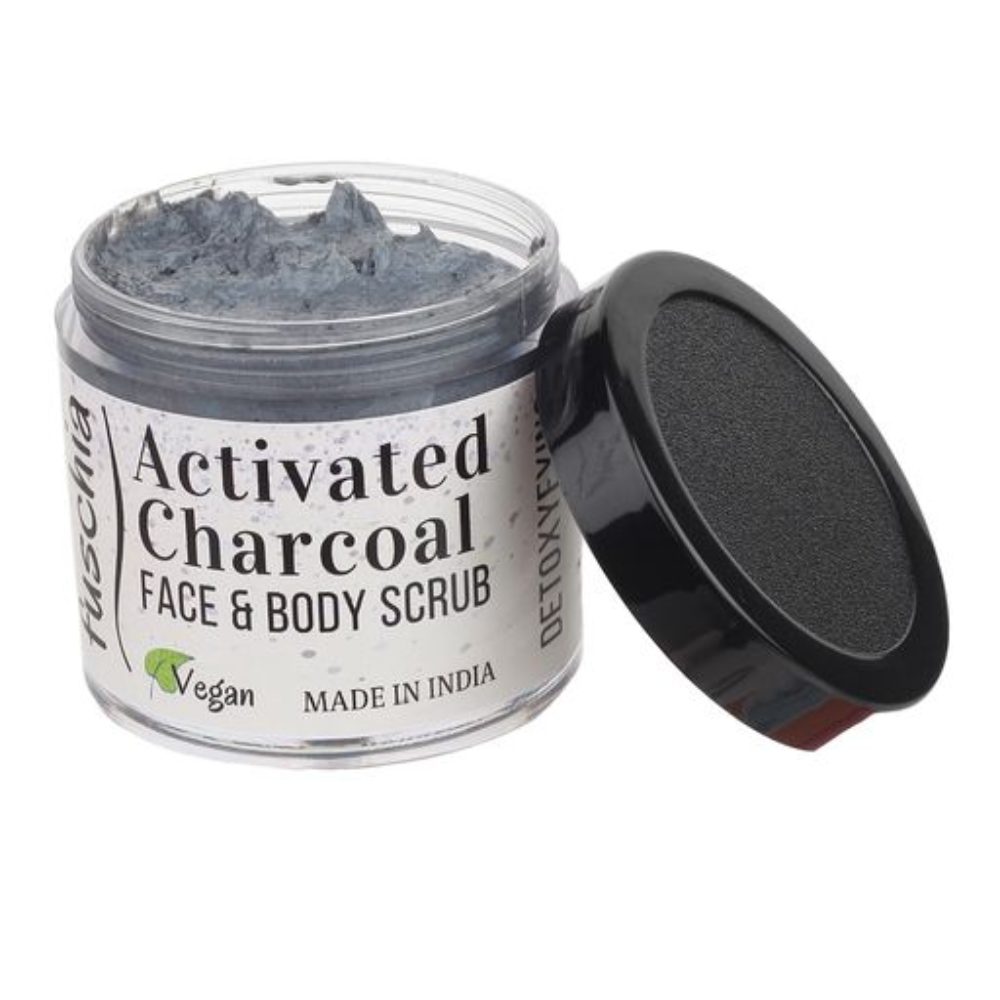 
                  
                    Fuschia - Activated Charcoal - Face & Body Detoxifying Scrub (100g)
                  
                