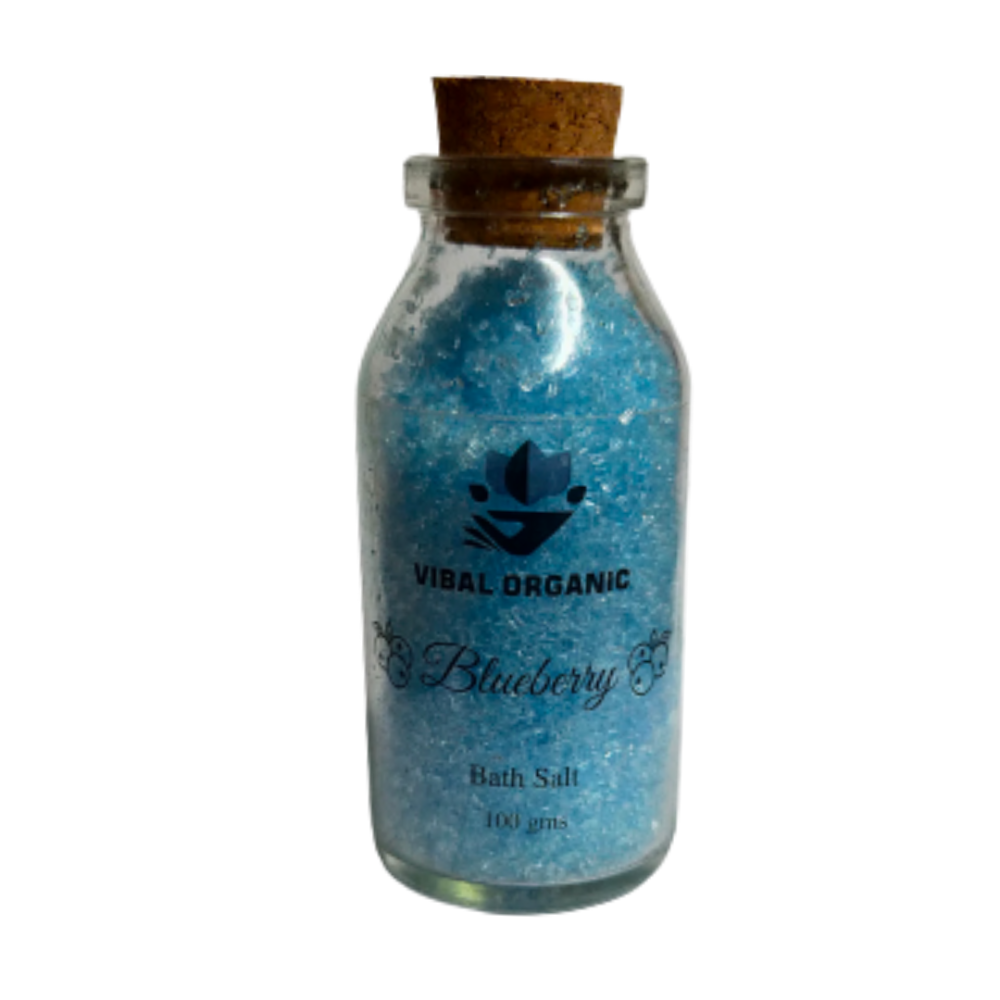 Blueberry Bath Salt (100g)
