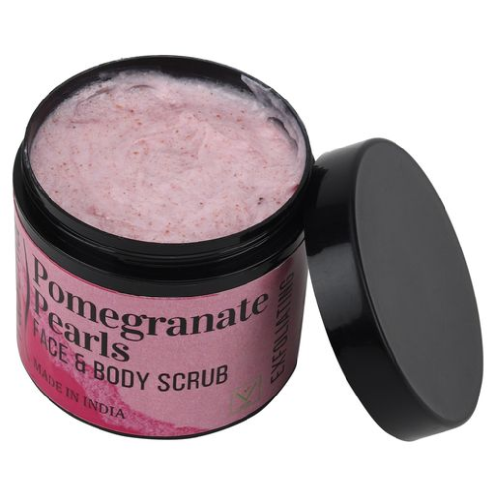 Fuschia - Pomegranate Pearls - Face & Body Exfoliating Scrub (100g)