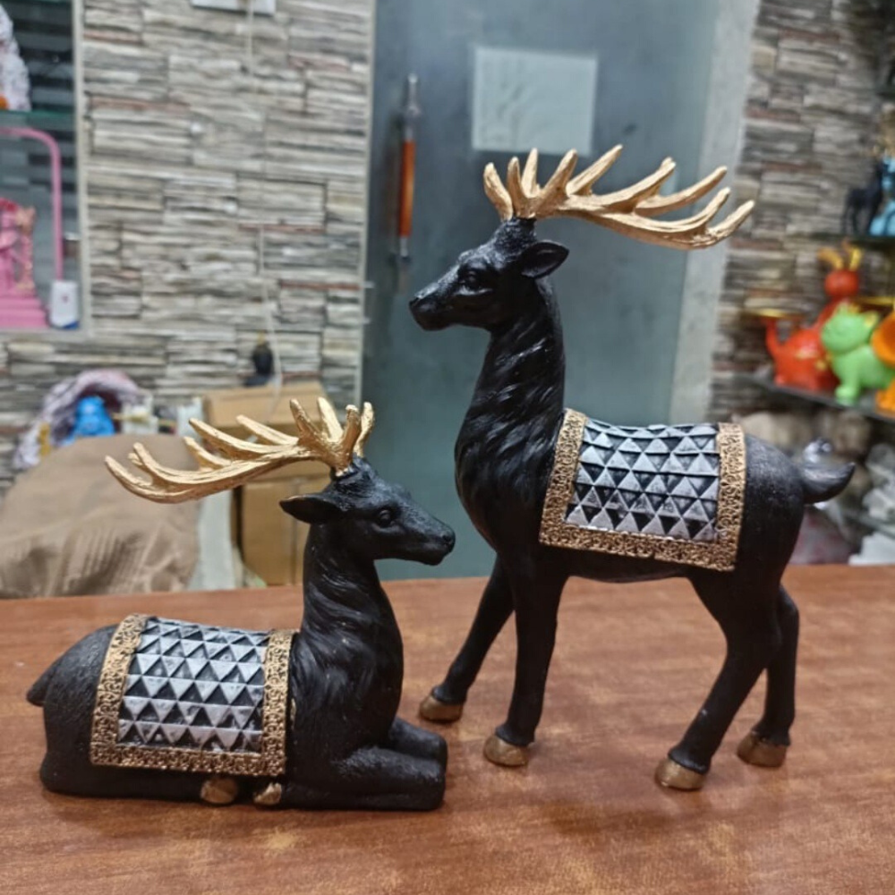 Deer Pair Showpieces (Set of 2)