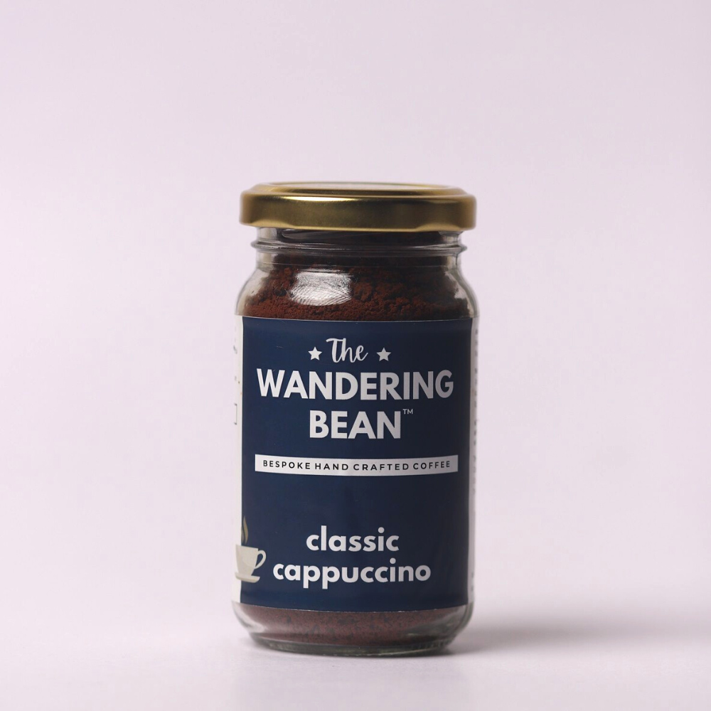 
                  
                    The Wandering Bean Instant Coffee Powder with Classic Cappucino - 60g (Pack of 1)
                  
                