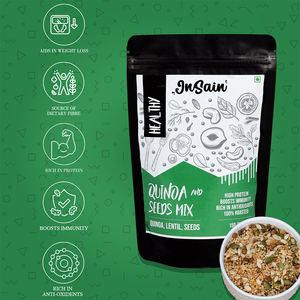 
                  
                    Insain Quinoa and Seed Mix (150g)
                  
                