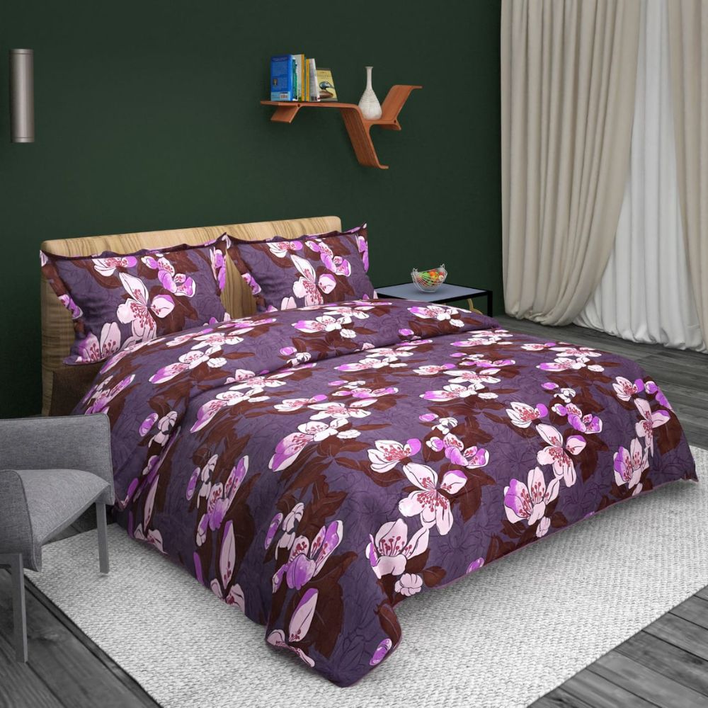 Queen Size Double Bedsheet and Pillow Covers