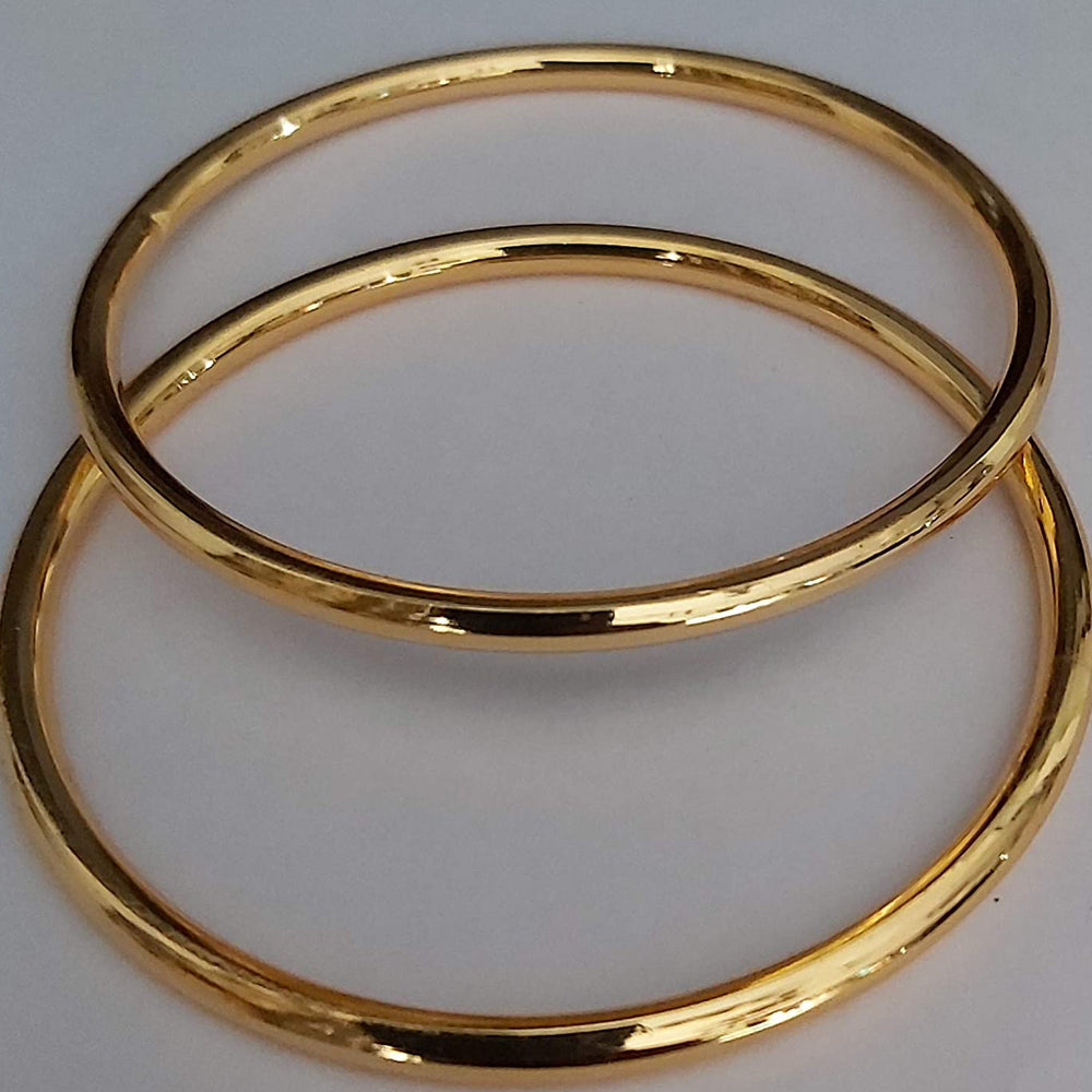 Gold Colour Stainless Steel Medical Alert ID Bracelet - Auswara