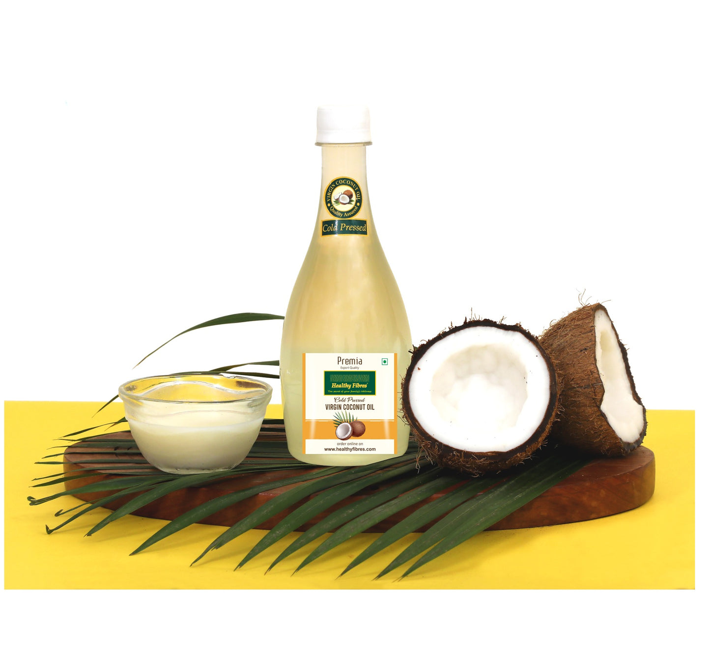 
                  
                    Healthy Fibres Cold Pressed Virgin Coconut Oil (500ml)
                  
                