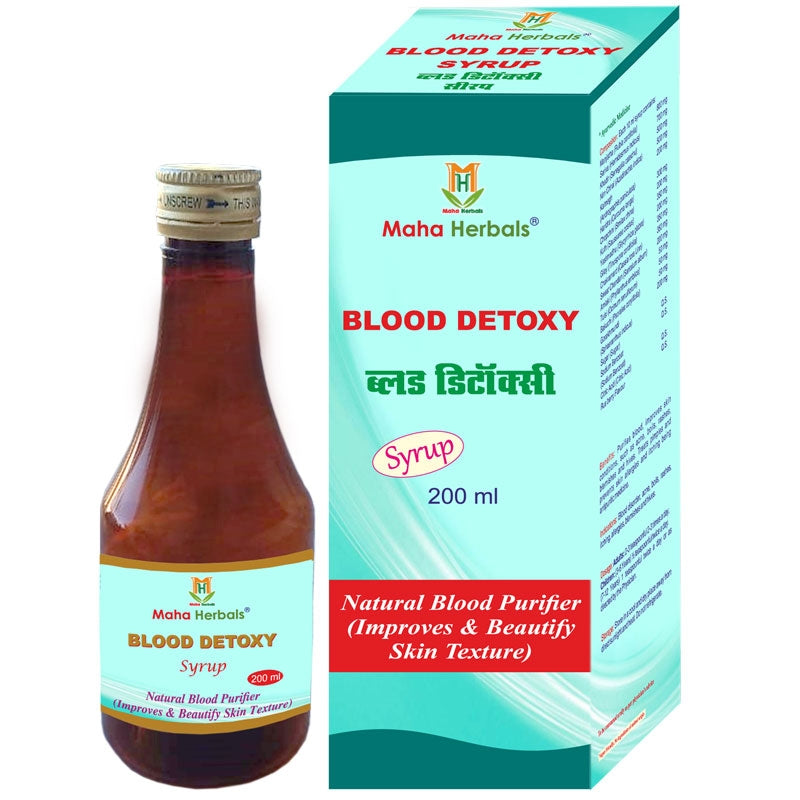 Maha Herbals Blood Detoxy Syrup (200ml)