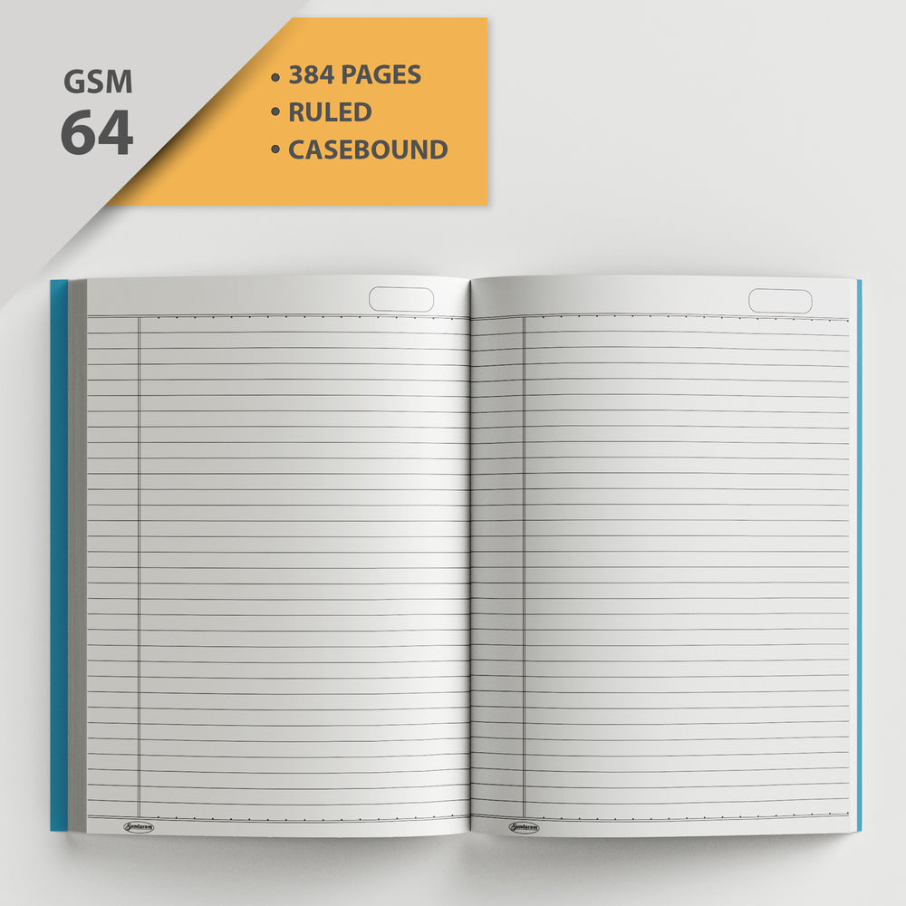 
                  
                    Case Bound A4 Book - 384 Pages
                  
                