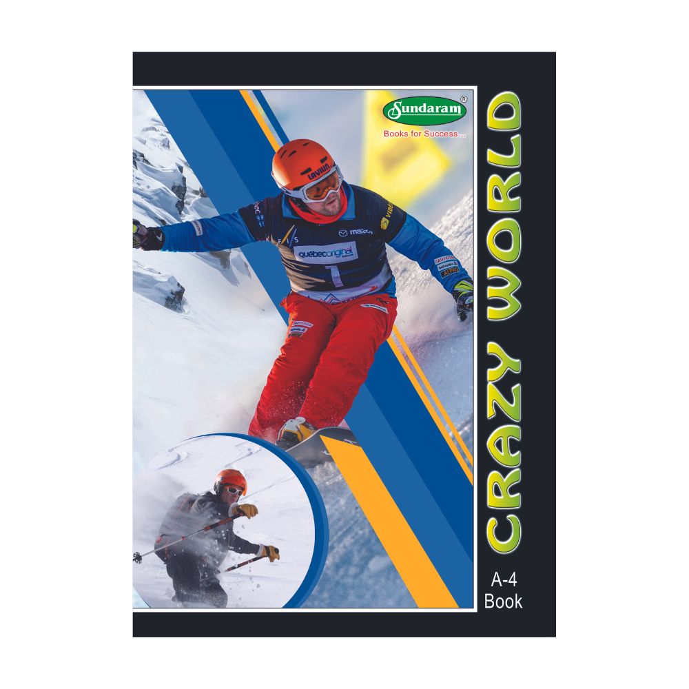 
                  
                    Crazy World A4 Notebook - 172 Pages
                  
                