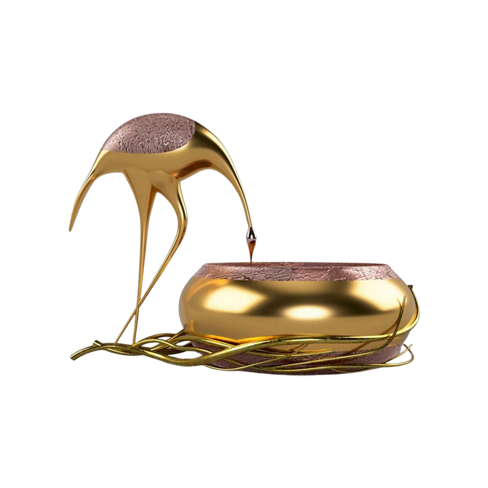 Brass Swan Bowl
