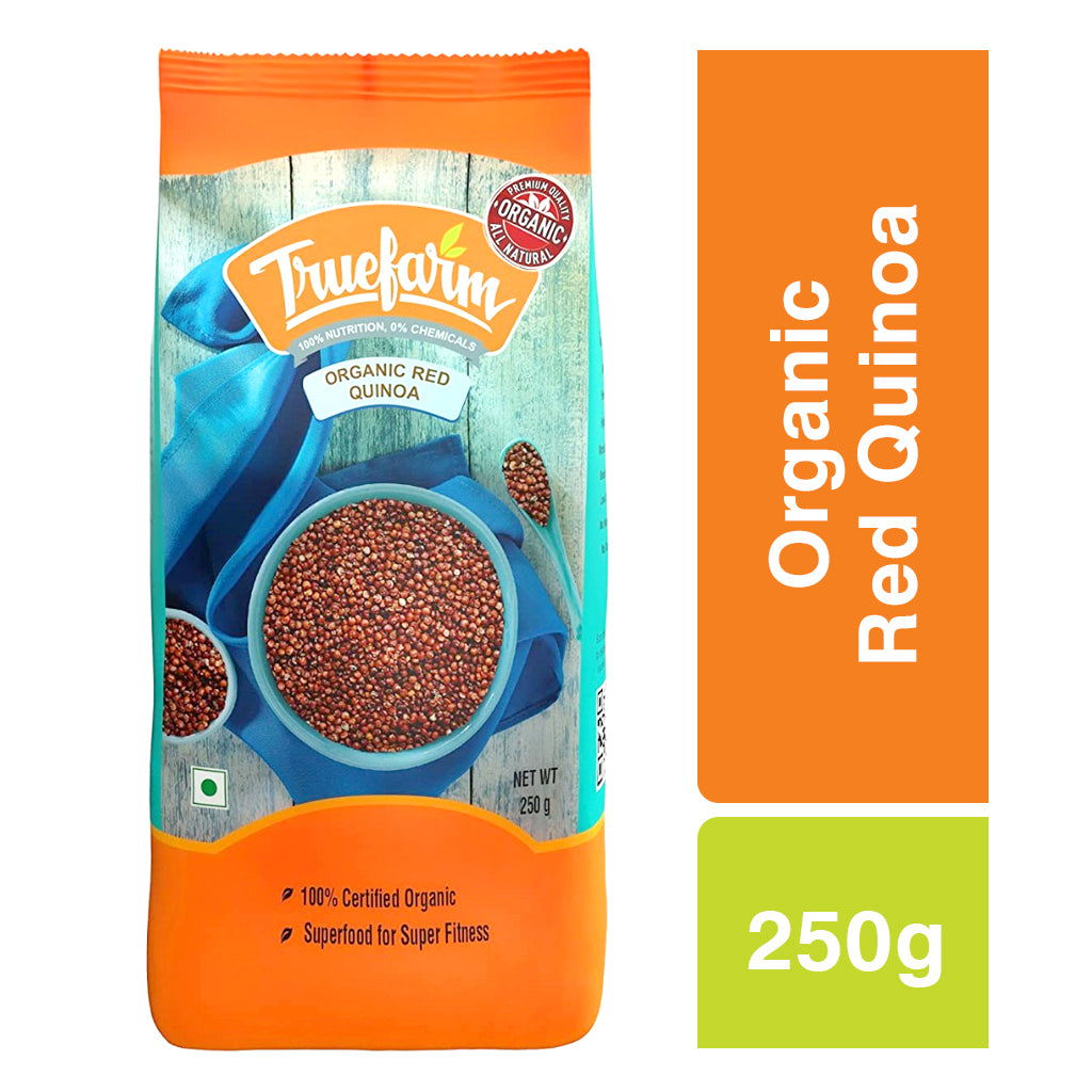 
                  
                    Truefarm Foods Organic Red Quinoa (250g)
                  
                