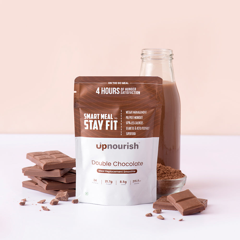 
                  
                    Upnourish Meal Replacement Double Chocolate Smoothie (Pack of 4)
                  
                