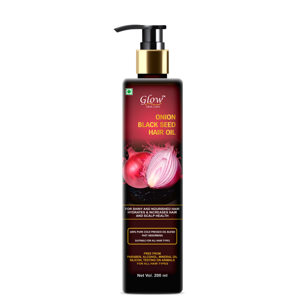 Glow Skin Care Onion Hair Oil (200ml)