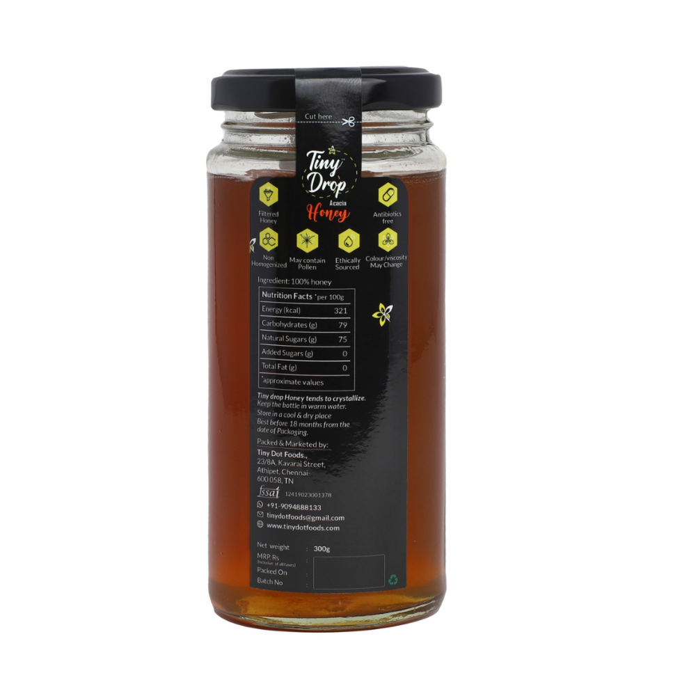 
                  
                    Tiny Dot Foods Acacia Honey (300g)
                  
                