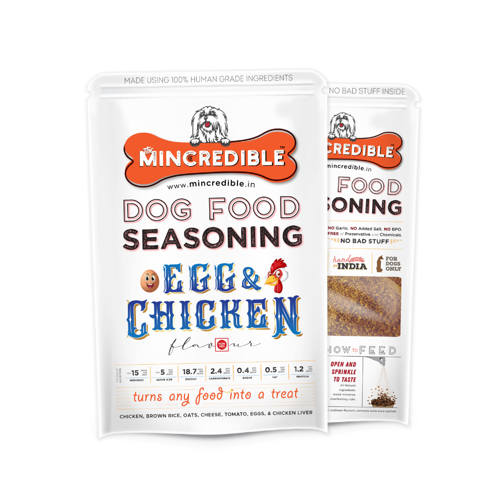 Mincredible's Dog Food Seasoning (Egg 'n Chicken) - 50g