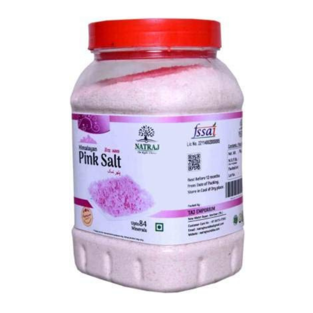 
                  
                    NATRAJ The Right Choice Himalayan Pink Salt Rock Salt (1kg)
                  
                