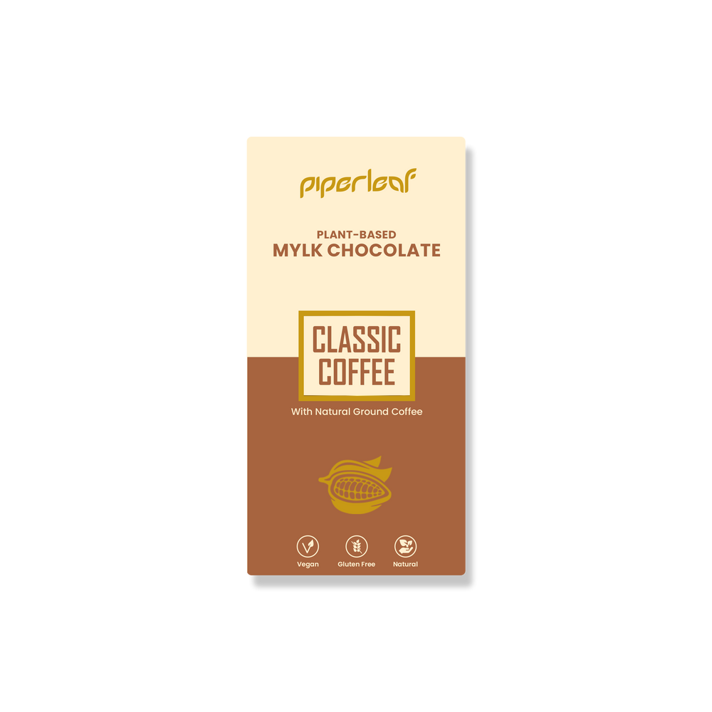 Piperleaf Vegan Milk Chocolate - Classic Coffee (50g)