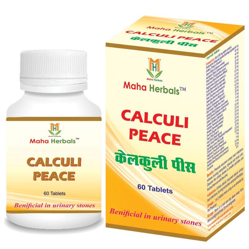 Maha Herbals Calculi Peace Tablets (60 Tablets)