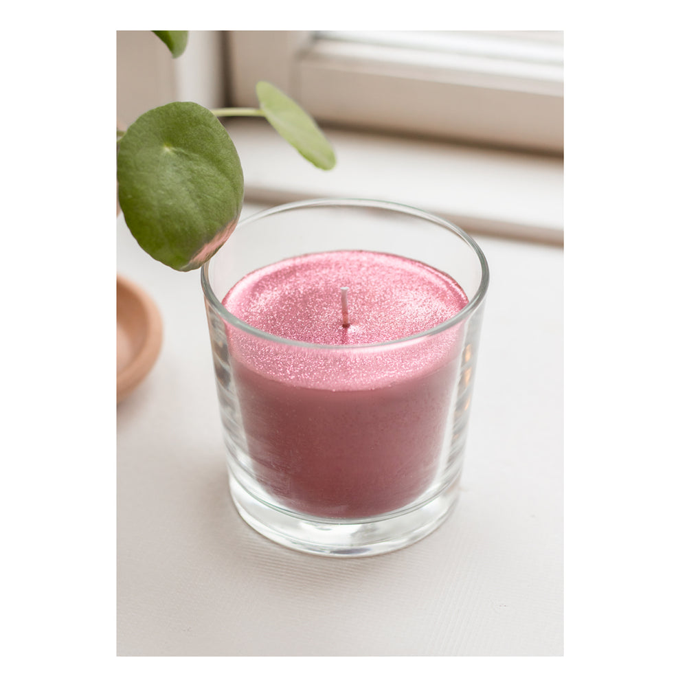 Tinsel Candle - Rose Aroma