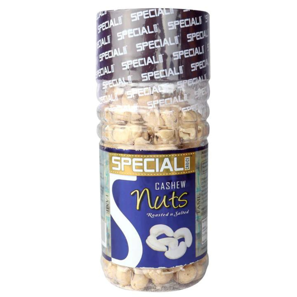 
                  
                    Special Choice Cashew Nuts Roasted And Salted Jar (200g)
                  
                