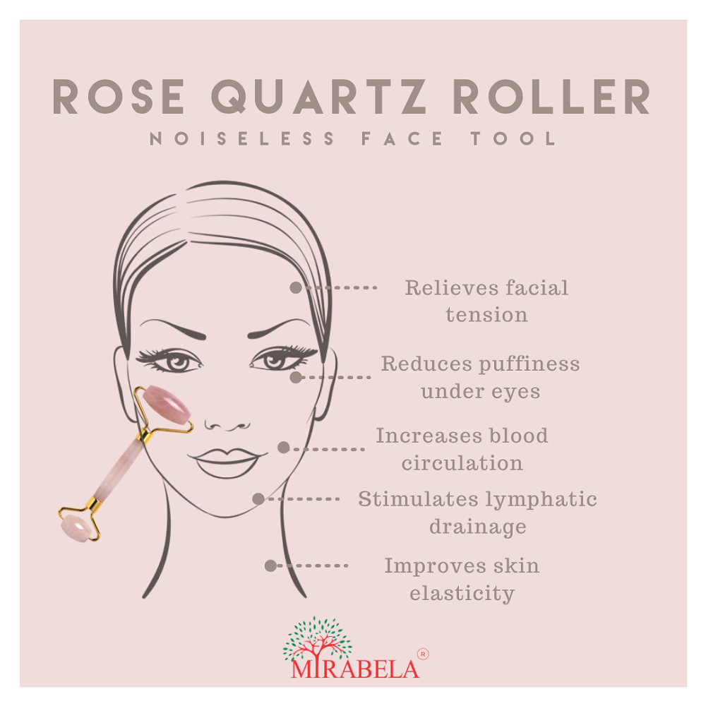 
                  
                    Mirabela Rose Quartz Face Roller
                  
                