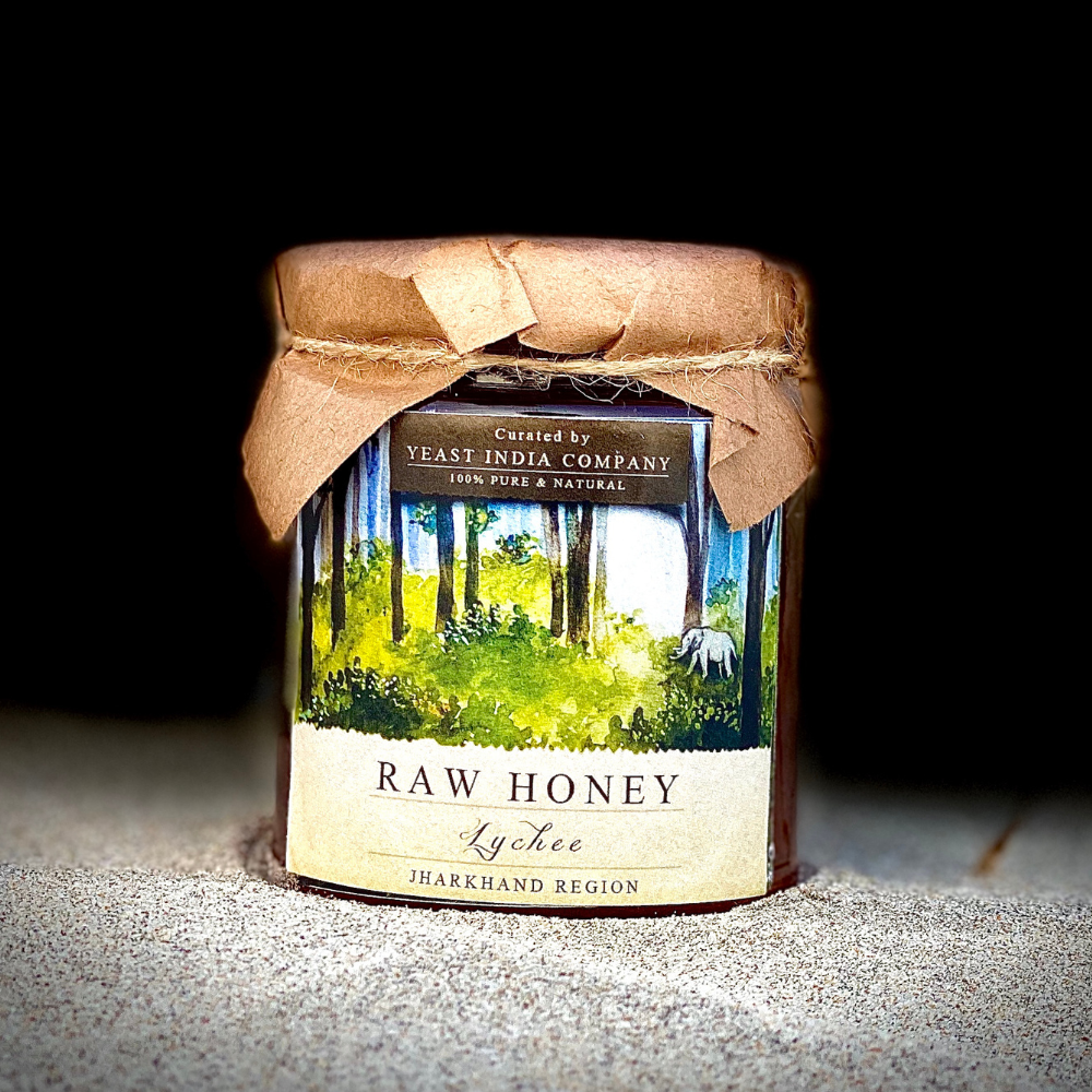 Yeast India Raw Lychee Honey (250g)