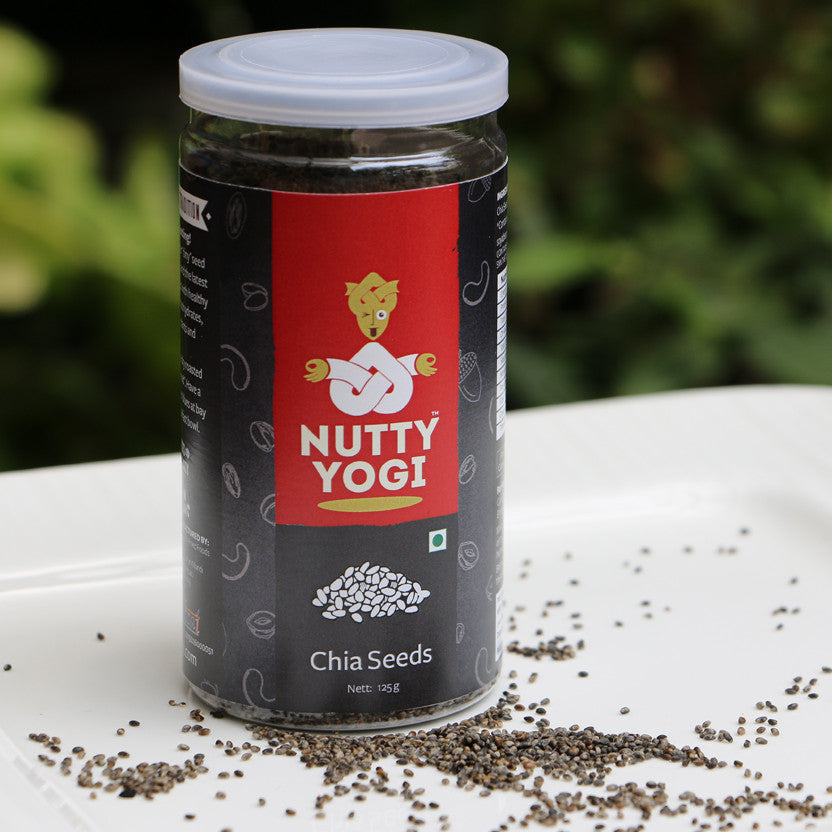 Nutty Yogi Chia Seeds (125g)