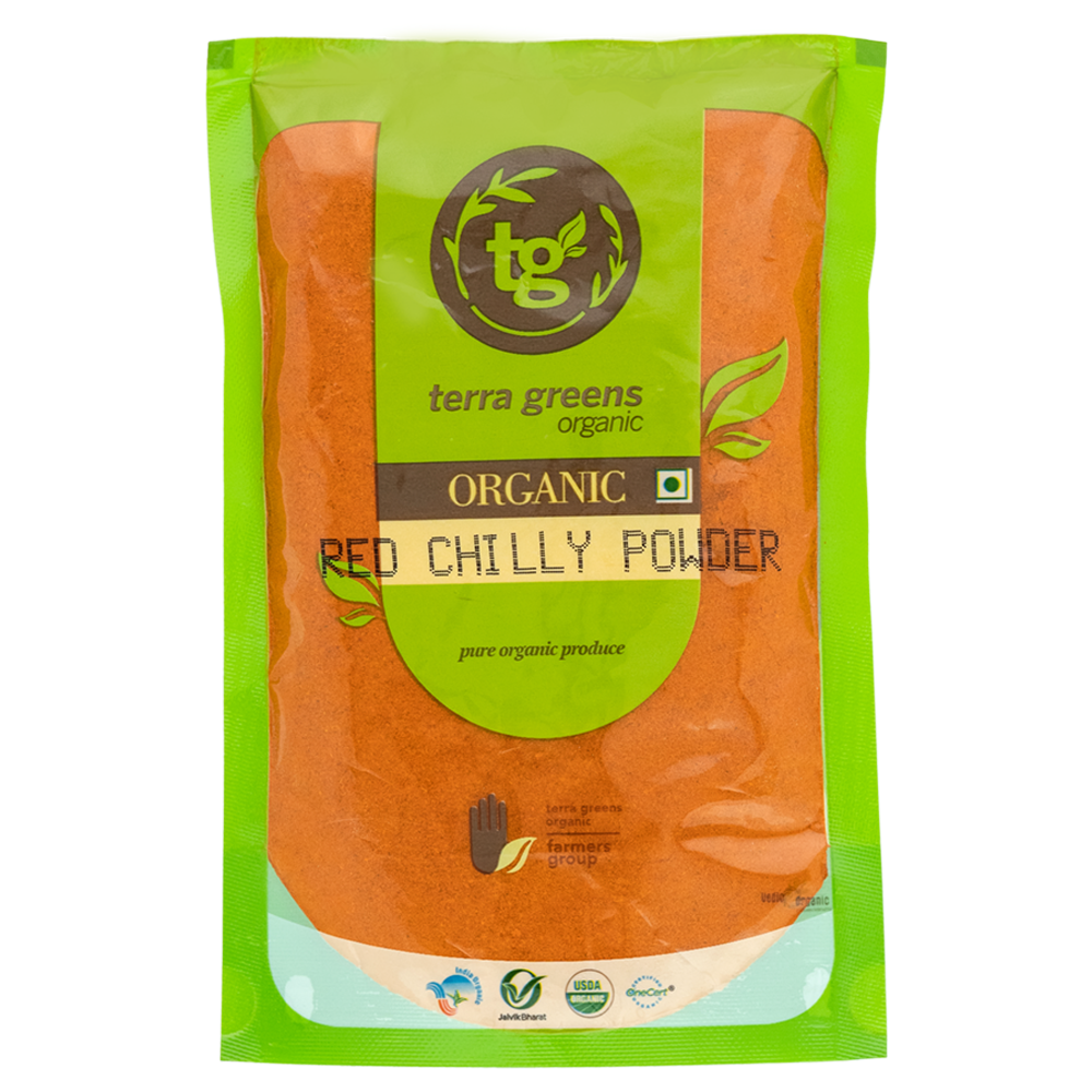 
                  
                    Terra Greens Organic Red Chilli Powder (100g)
                  
                