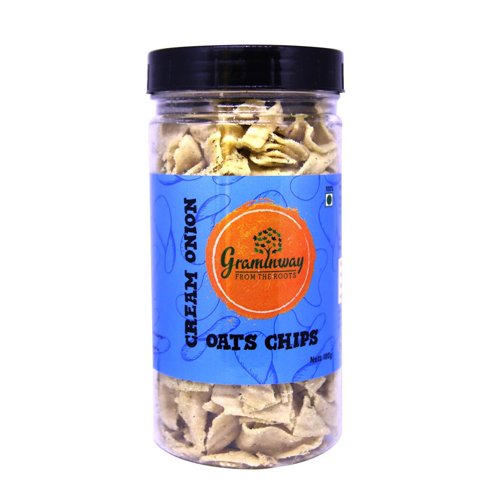 
                  
                    Graminway Cream Onion Oats Chips (100g)
                  
                