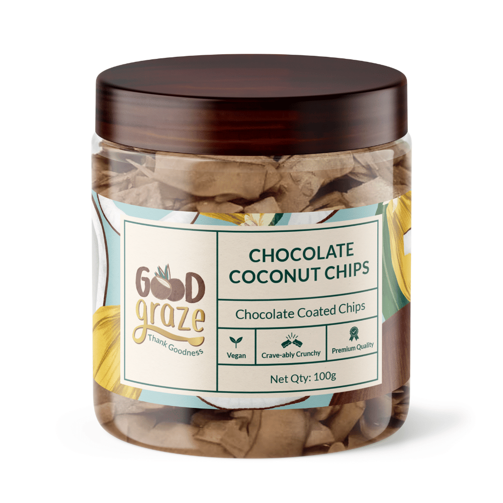 
                  
                    Good Graze Chocolate Coconut Chips 100g (Pack of 2)
                  
                