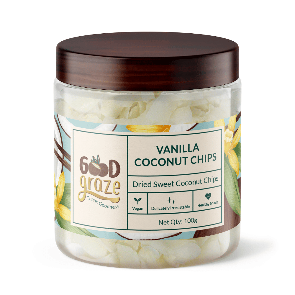 
                  
                    Good Graze Vanilla Coconut Chips 100g (Pack Of 2)
                  
                
