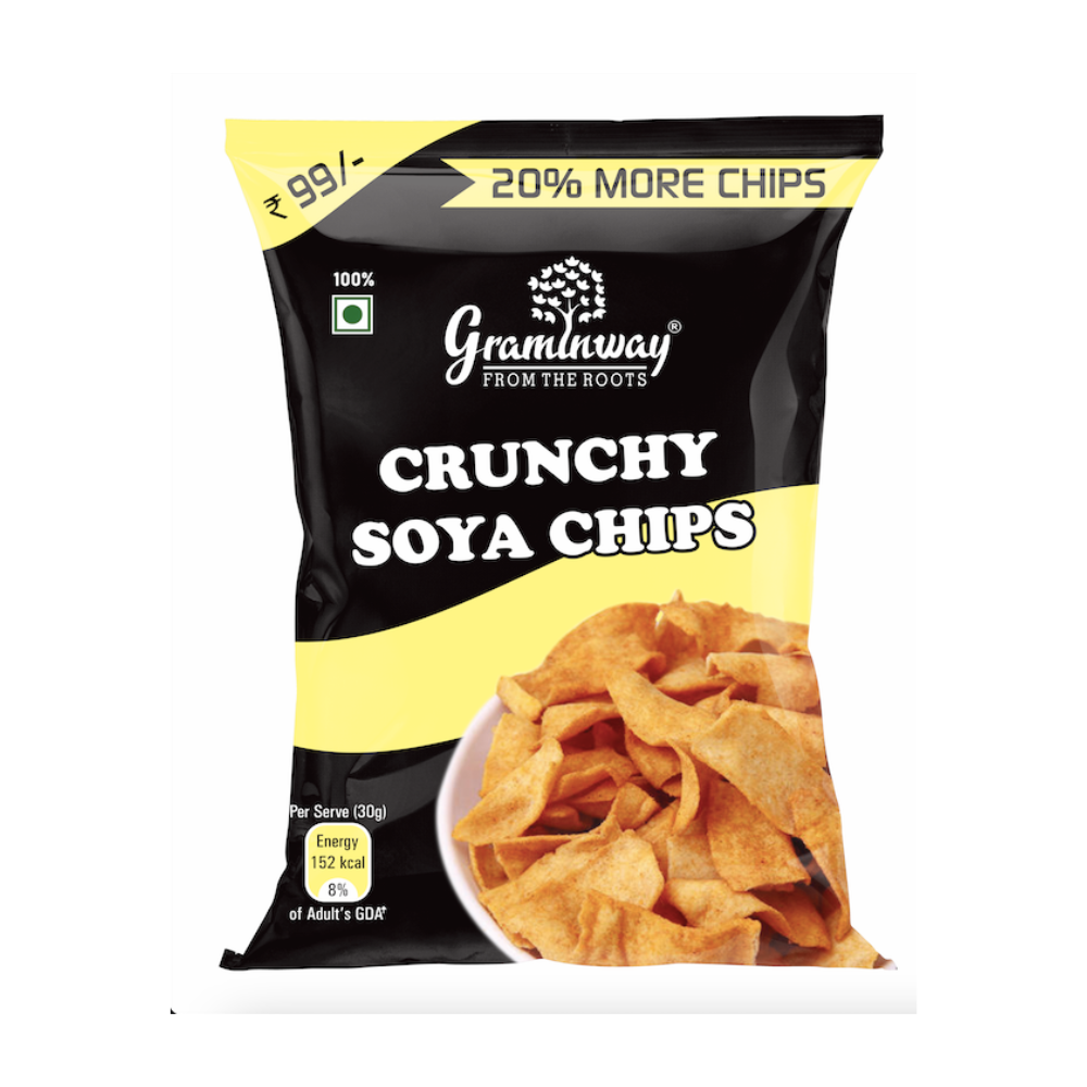 Graminway Crunchy Soya Chips (100g)