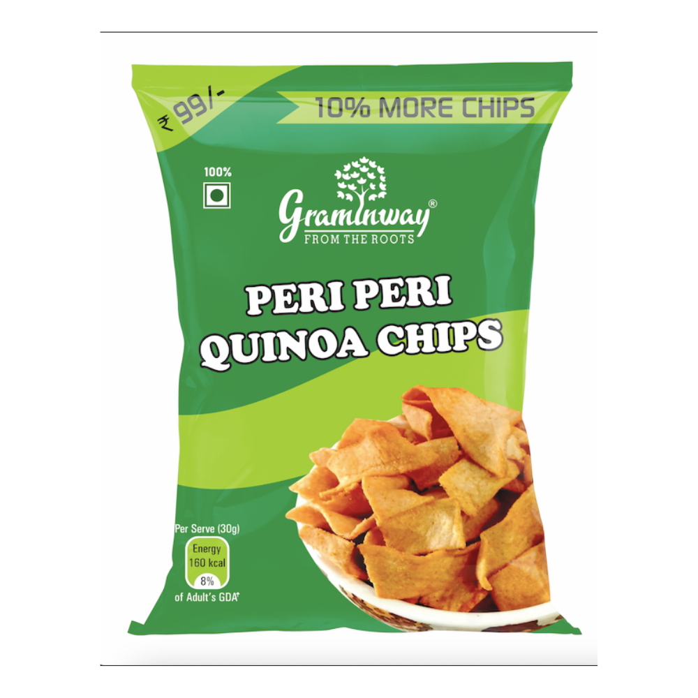 Graminway Quinoa Chips Peri Peri(100g)