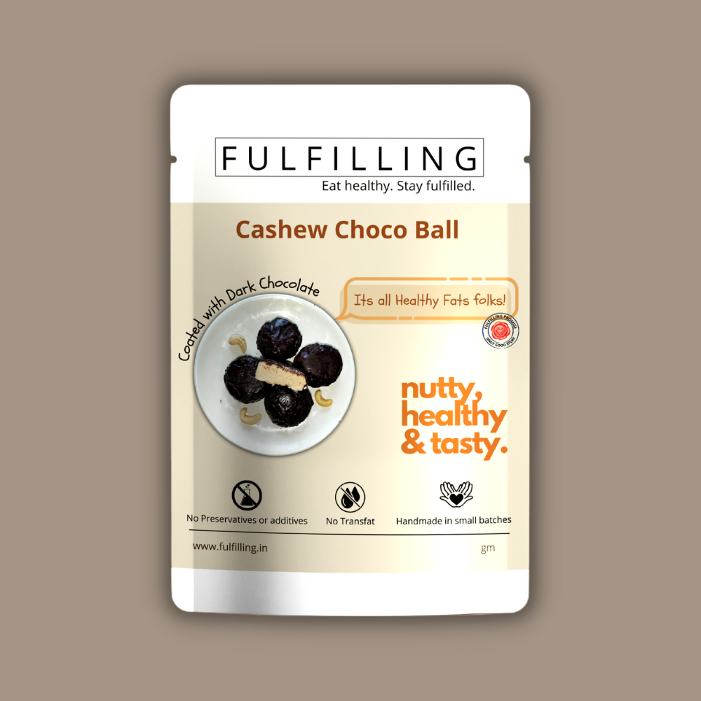 
                  
                    Fulfilling Cashew Choco Ball (125g) - Pack of 5
                  
                