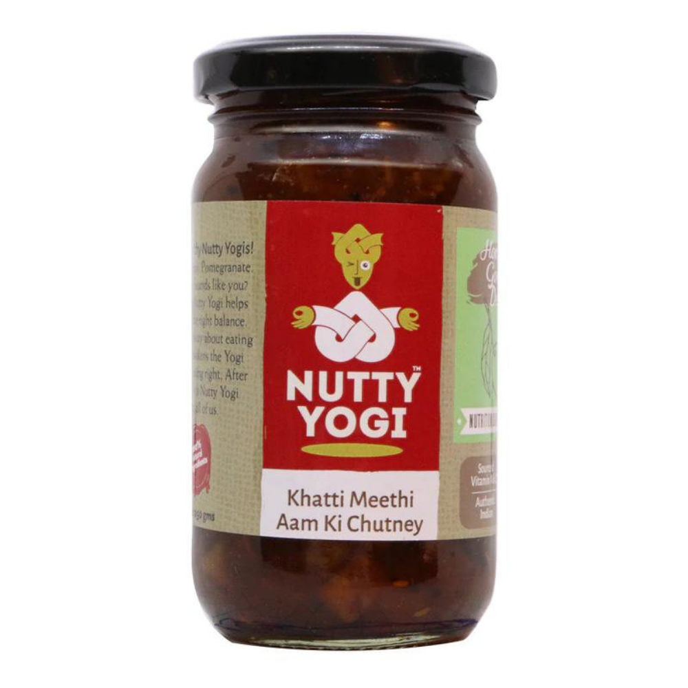 
                  
                    Nutty Yogi Khatti Meethi Aam Ki Chutney (250g)
                  
                
