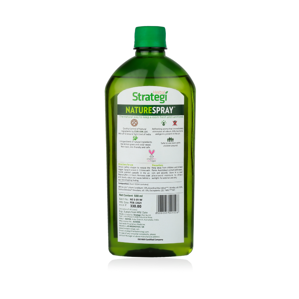
                  
                    Herbal Strategi Room Disinfectant and Freshener - Whitelily
                  
                